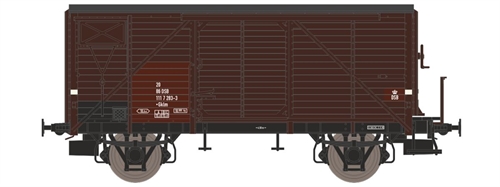 Dekas 872327 DSB Gklm 20 86 DSB 111 7 283-3, ca 1966-71, KOMMENDE NYHED 2027